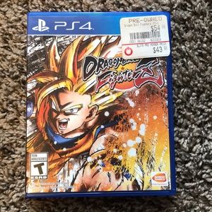 PS4 game Dragonball Fighter 2.